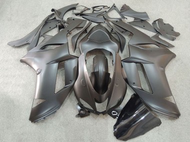 2007-2008 Kawasaki ZX6R Motorcycle Fairing - Black UK