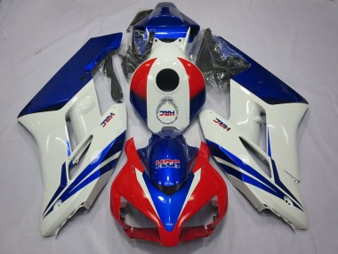 2004-2005 Honda CBR1000RR Motorcycle Fairings - White Blue Red HRC OEM Style UK