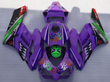 2004-2005 Honda CBR1000RR Motorcycle Fairings - Purple Green Black Red Shark UK