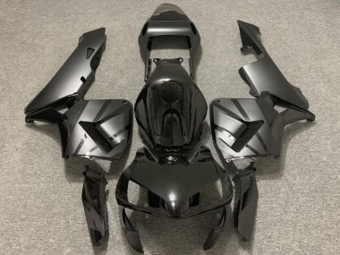 2003-2004 Honda CBR600RR Motorcycle Fairings - Glossy Black Matte Grey OEM Style UK