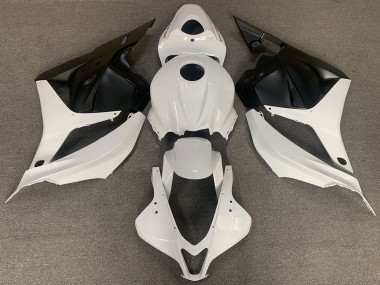 2009-2012 Honda CBR600RR Motorcycle Fairings - White Matte Black UK