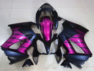 2002-2013 Honda VFR 800 Motorcycle Fairings - Purple Matte Blue Matte Black UK