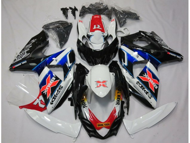2009-2016 Suzuki GSXR 1000 Motorcycle Fairings - White Blue Red Black X UK