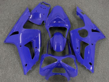 2003-2004 Kawasaki ZX6R Motorcycle Fairings - Blue UK
