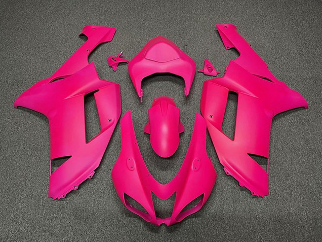 2007-2008 Kawasaki ZX6R Motorcycle Fairings - Fuchsia UK