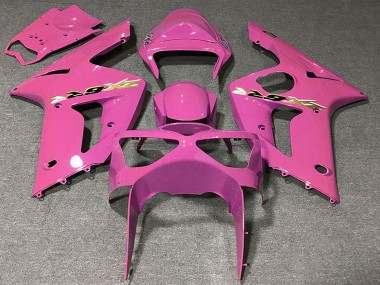 2003-2004 Kawasaki ZX6R Motorcycle Fairings - Pink UK