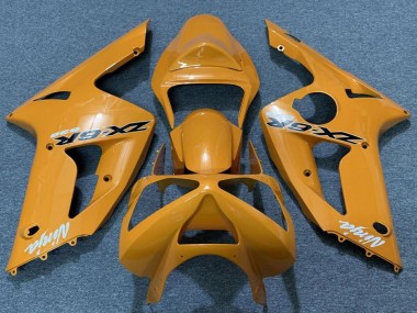 2003-2004 Kawasaki ZX6R Motorcycle Fairings - Orange UK