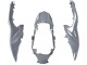 2009-2016 Suzuki GSXR 1000 Motorcycle Fairings - Nardo Grey Black UK