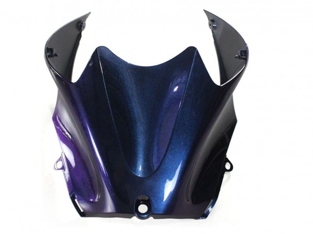 2006-2011 Kawasaki ZX14R ZZR1400 Motorcycle Fairings - Chameleon Blue Purple UK