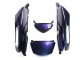 2006-2011 Kawasaki ZX14R ZZR1400 Motorcycle Fairings - Chameleon Blue Purple UK