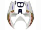 1990-1999 Honda CBR400RR NC29 Motorcycle Fairings - White Gold Red Dark Blue Rothmans UK