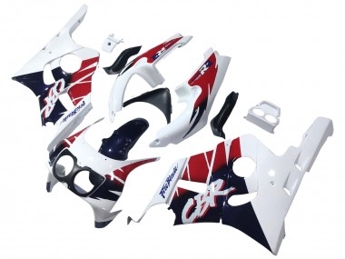 1990-1999 Honda CBR400RR NC29 Motorcycle Fairings - White Red Dark Blue Fireblade UK