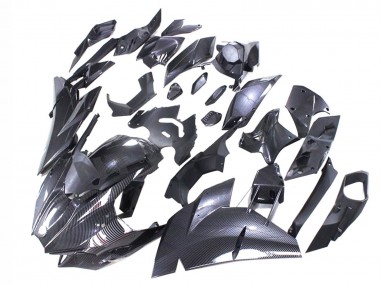 2015-2022 Kawasaki Ninja H2 Motorcycle Fairings - Black Carbon Fiber UK