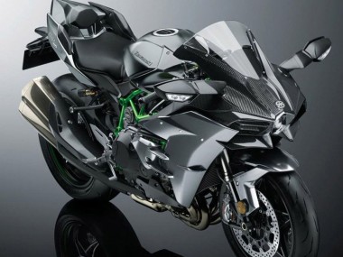 2015-2022 Kawasaki Ninja H2 Motorcycle Fairing - Grey UK