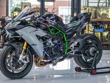2015-2022 Kawasaki Ninja H2 Motorcycle Fairings - Grey UK