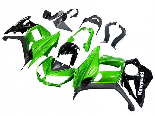 2010-2016 Kawasaki Z1000SX Motorcycle Fairings - Glossy Black Matte Black Green UK