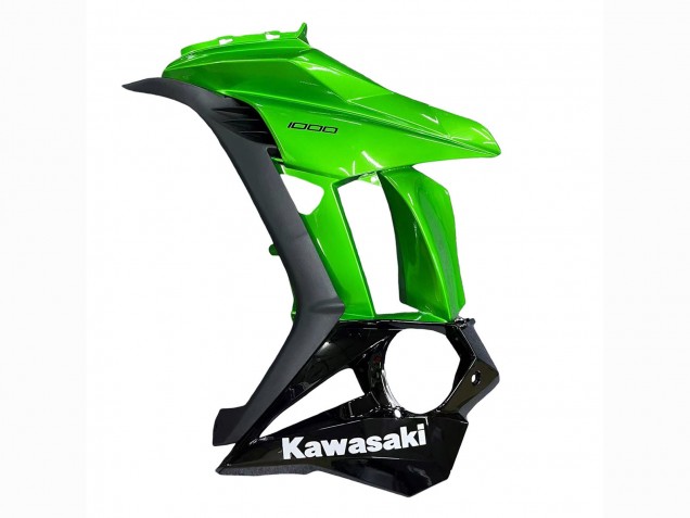 2010-2016 Kawasaki Z1000SX Motorcycle Fairings - Glossy Black Matte Black Green UK