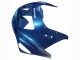 1998-2003 Kawasaki ZZR600 Motorcycle Fairings - Blue Silver Black UK