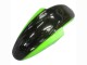 1998-2003 Kawasaki ZZR600 Motorcycle Fairings - Green Glossy Black Flame UK