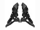 2022-2025 Kawasaki Versys 650 Motorcycle Fairings - Green Glossy Black UK