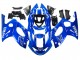 1996-2007 Yamaha YZF600R Thundercat Motorcycle Fairings - Blue White Silver UK
