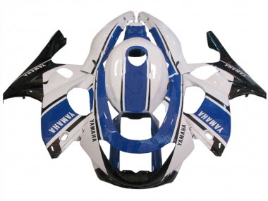 1996-2007 Yamaha YZF600R Thundercat Motorcycle Fairings - White Blue Black UK