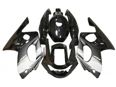 1996-2007 Yamaha YZF600R Thundercat Motorcycle Fairings - Grey White Black UK
