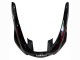 1997-2007 Yamaha YZF 1000R Thunderace Motorcycle Fairings - Black with Dark Red Flame UK