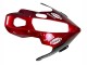 1997-2007 Yamaha YZF 1000R Thunderace Motorcycle Fairings - Black with Dark Red Flame UK
