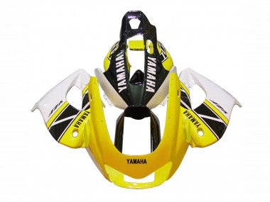 1997-2007 Yamaha YZF 1000R Thunderace Motorcycle Fairings - White Black Yellow UK