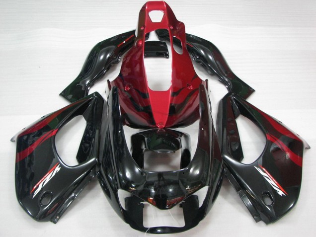 1997-2007 Yamaha YZF 1000R Thunderace Motorcycle Fairings - Red Black UK