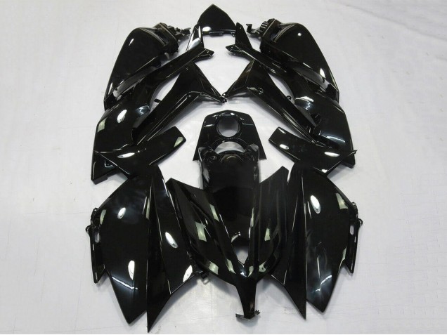 2012-2014 Yamaha TMAX530 Motorcycle Fairings - Glossy Black UK