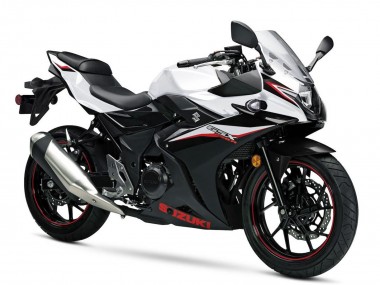2017-2020 Suzuki GSX250R Motorcycle Fairing - White Black UK