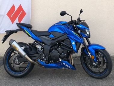 2017-2022 Suzuki GSX-S 750 Motorcycle Fairings - Blue Black UK