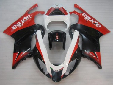 2003-2006 Aprilia RSV1000 Motorcycle Fairings - Red Black White UK