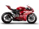 2020-2024 Ducati Panigale V2 Motorcycle Fairings - Red Glossy Black Monster Corse UK