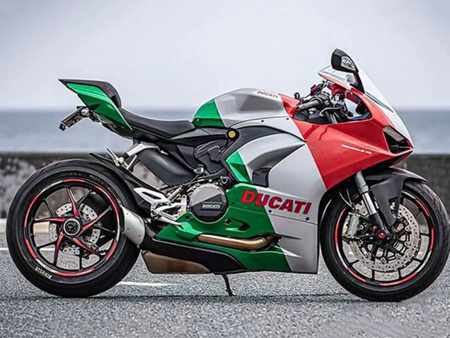 2020-2024 Ducati Panigale V2 Motorcycle Fairings - Silver Red Green UK