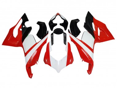 2020-2024 Ducati Panigale V2 Motorcycle Fairing - White Red Glossy Black UK
