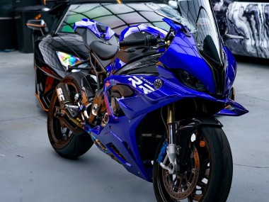2023-2024 BMW S1000RR Motorcycle Fairings - Glossy Dark Blue UK