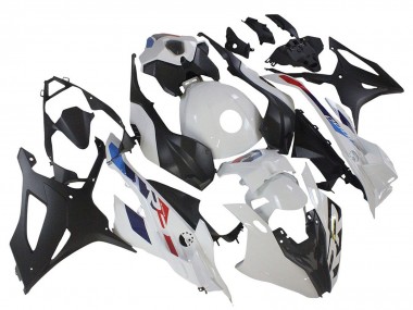 2023-2024 BMW S1000RR Motorcycle Fairing - White Blue Red Matte Black UK