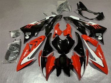 2017-2018 BMW S1000RR Motorcycle Fairing - White Red Glossy Black UK