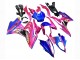 2017-2018 BMW S1000RR Motorcycle Fairings - Pink Blue Yellow Shark UK