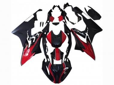 2015-2016 BMW S1000RR Motorcycle Fairings - Red White Matte Black UK