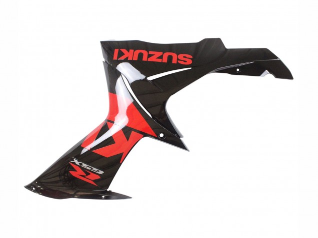 2011-2024 Suzuki GSXR 600 / GSXR 750 Motorcycle Fairing Kits - Red Glossy Black UK