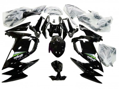2020-2025 Kawasaki Ninja 650 EX650 Motorcycle Fairings - Glossy Black Green UK