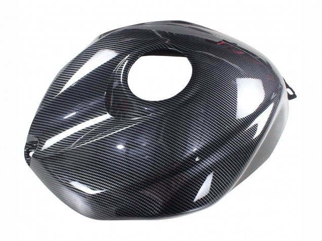 2008-2016 Yamaha YZF 600 R6 Motorcycle Fairings - Grey Black Carbon Fiber Style UK