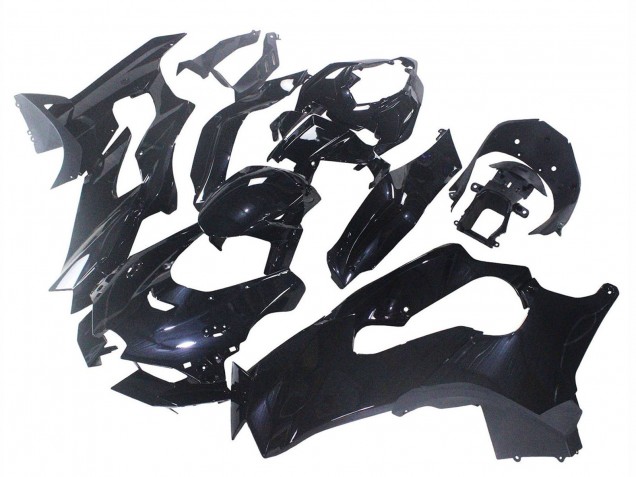2021-2025 Kawasaki ZX10R Motorcycle Fairings - Glossy Black UK