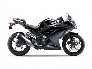 2013-2024 Kawasaki EX300 Motorcycle Fairing - Glossy Black Matte Black UK