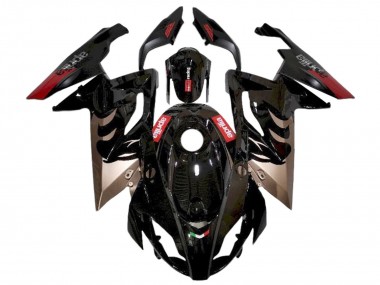 2006-2011 Aprilia RS125 Motorcycle Fairings - Glossy Black Red UK