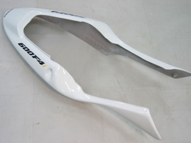 2004-2007 Honda CBR600 F4i Motorcycle Fairing - White Glossy Black UK